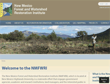 Tablet Screenshot of nmfwri.org